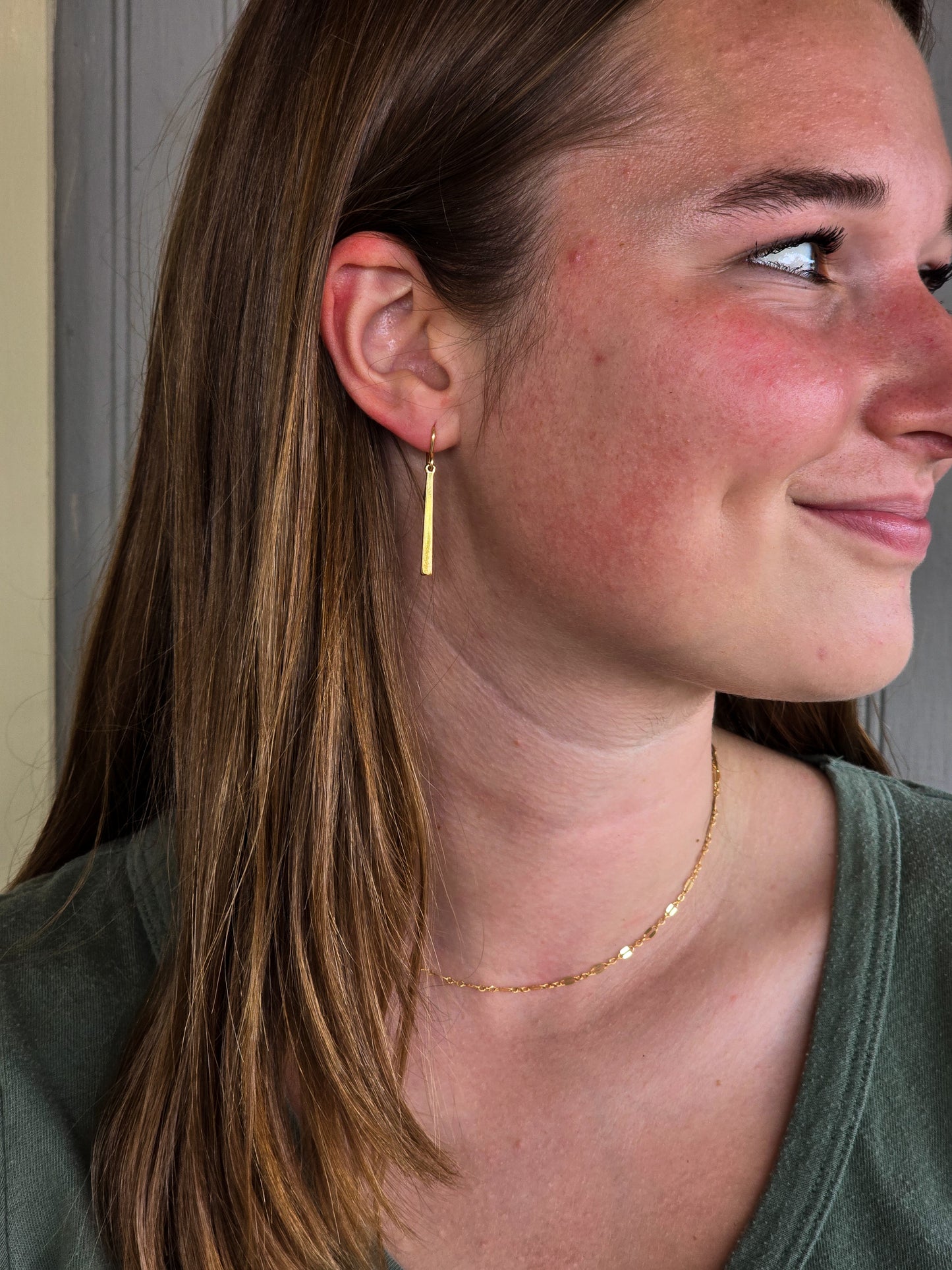 Petite Bar Earrings
