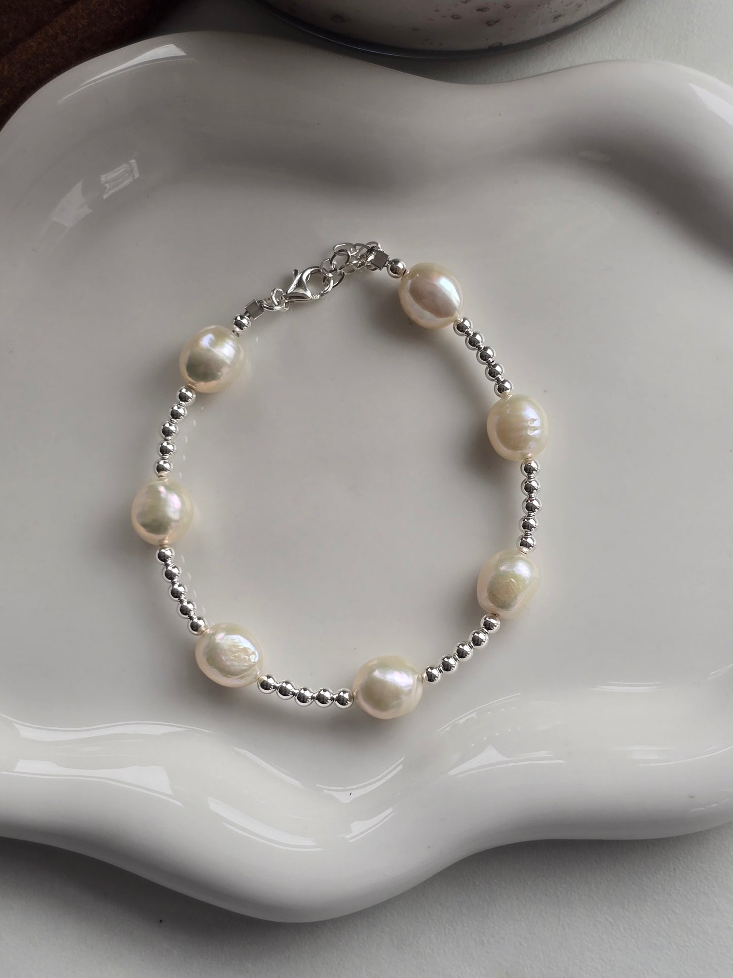 Alison Pearl Beaded Bracelet