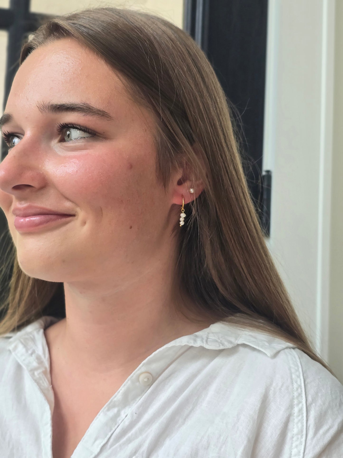 Catalina Pearl Hoops