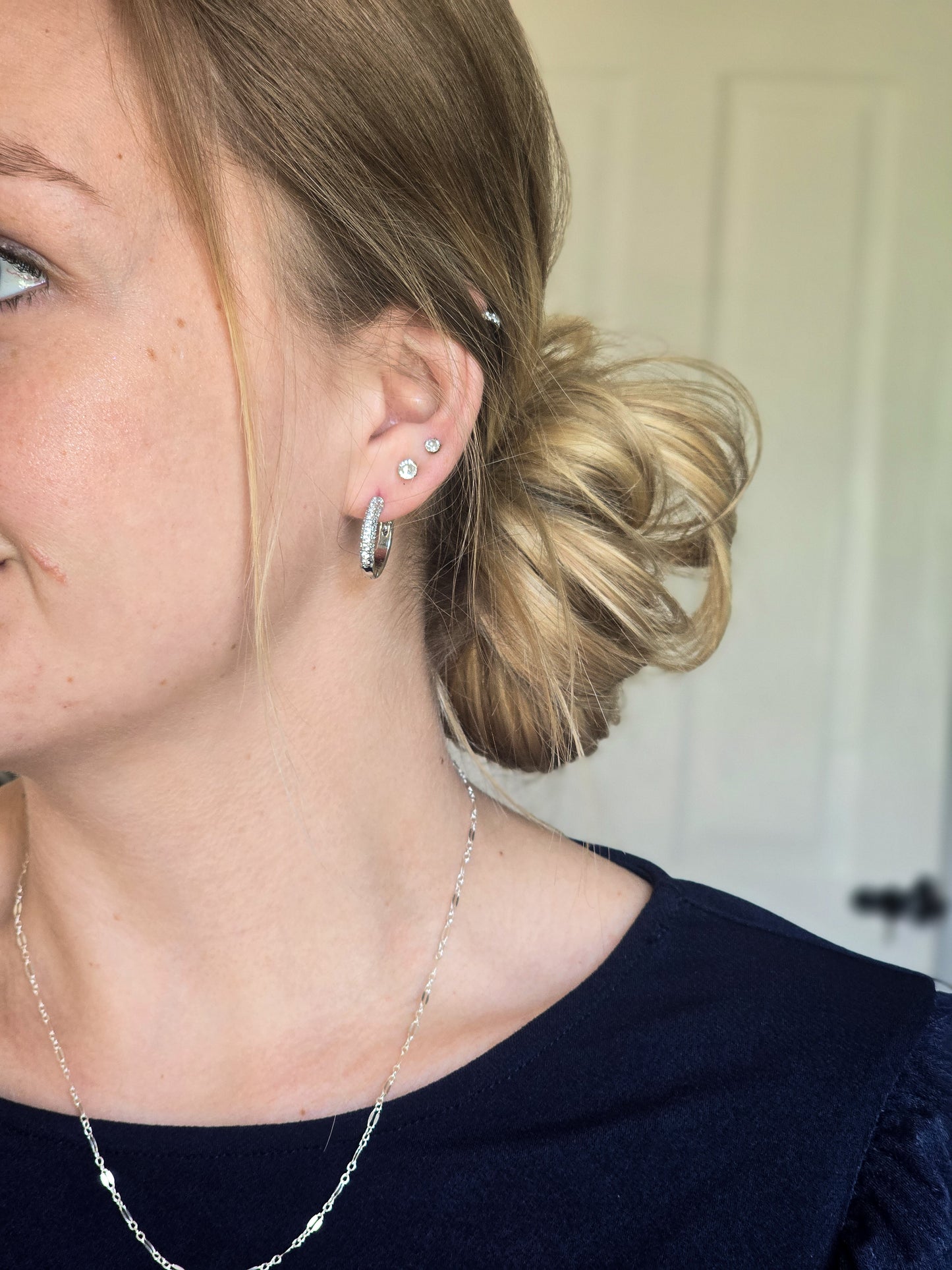 Glisten Dimond Hoops