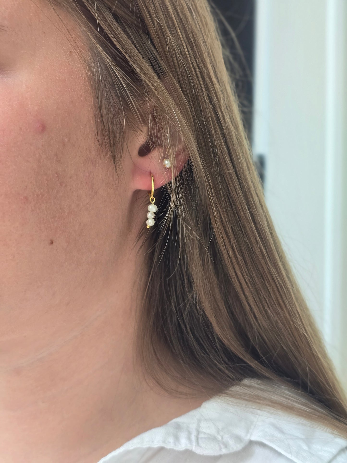 Catalina Pearl Hoops