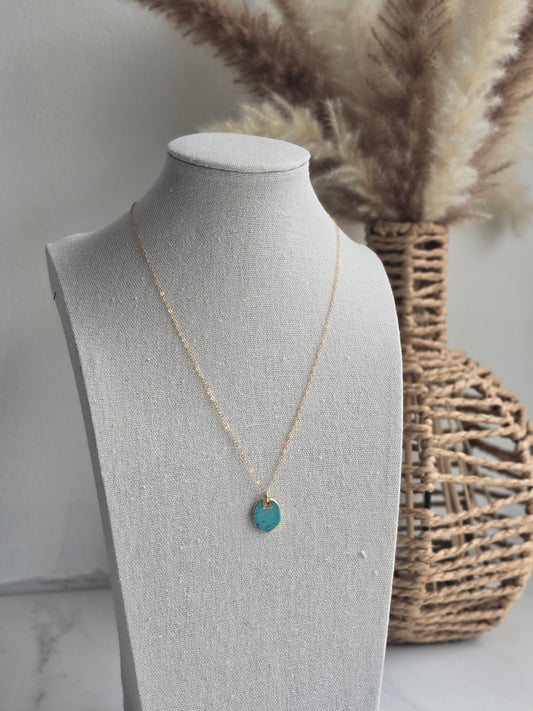 Turquoise Pendant Necklace