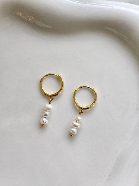 Catalina Pearl Hoops